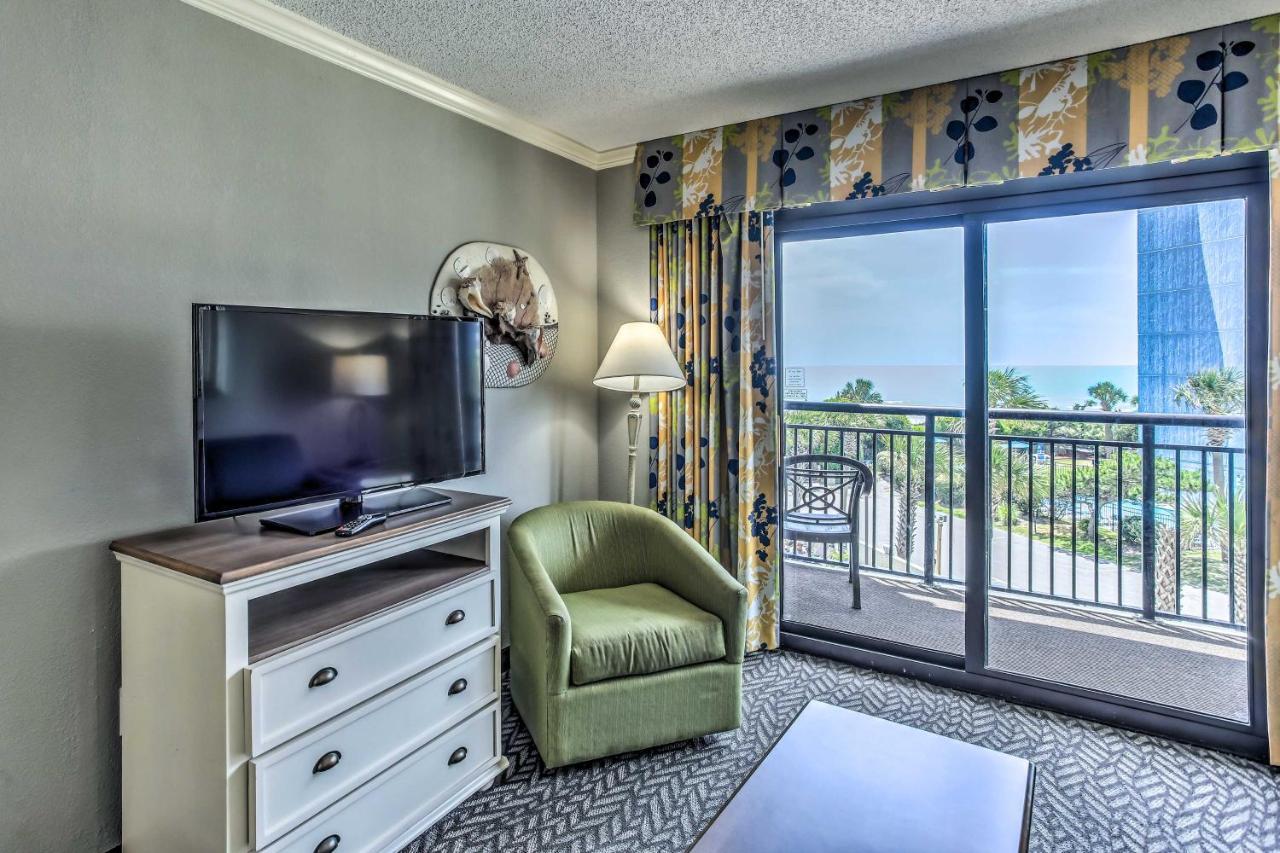Ocean View Apt And Access To Pool, Beach And More Миртл-Бич Экстерьер фото