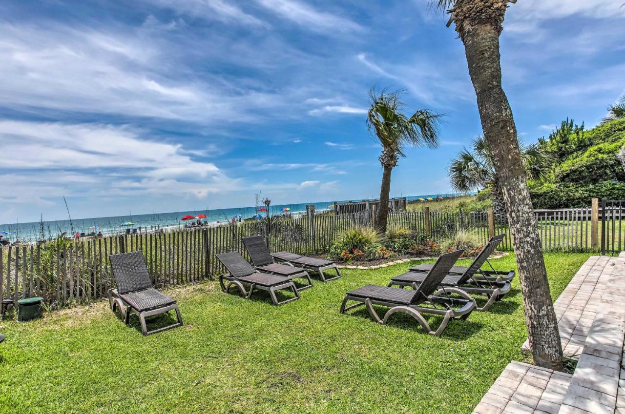 Ocean View Apt And Access To Pool, Beach And More Миртл-Бич Экстерьер фото